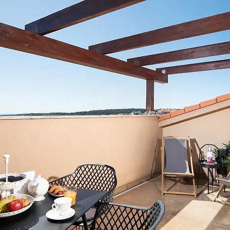 Cesare Apartment, With Swimming Pool And Sea View Liznjan Exterior photo